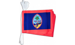 Fahnenkette USA Guam - 15 x 22 cm