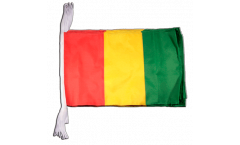 Fahnenkette Guinea - 30 x 45 cm