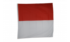 Flagge Schweiz Kanton Solothurn - 90 x 90 cm