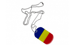 Dog Tag Tschad - 3 x 5 cm