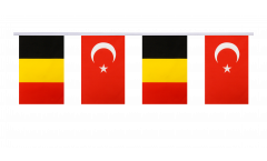 Freundschaftskette Belgien - Türkei - 15 x 22 cm