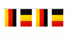 Freundschaftskette Deutschland - Belgien - 15 x 22 cm