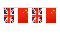 Freundschaftskette Großbritannien - China - 15 x 22 cm