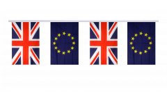 Freundschaftskette Großbritannien - Europäische Union EU - 15 x 22 cm