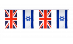 Freundschaftskette Großbritannien - Israel - 15 x 22 cm