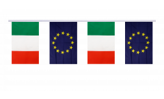 Freundschaftskette Italien - Europäische Union EU - 15 x 22 cm