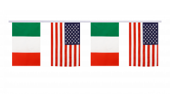 Freundschaftskette Italien - USA - 15 x 22 cm