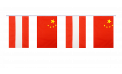 Freundschaftskette Österreich - China - 15 x 22 cm
