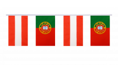 Freundschaftskette Österreich - Portugal - 15 x 22 cm