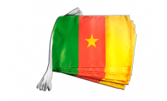 Fahnenkette Kamerun - 30 x 45 cm