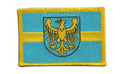 Aufnäher Polen Woiwodschaft Schlesien - 8 x 6 cm