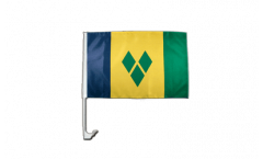 Autofahne St. Vincent und die Grenadinen - 30 x 40 cm