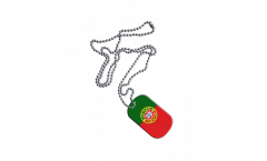 Dog Tag Portugal - 3 x 5 cm