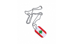 Dog Tag Libanon - 3 x 5 cm