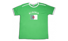 T-Shirt Algerien, hellgrün-weiß, Größe L