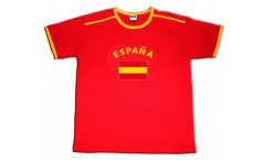 T-Shirt Spanien Espana, rot-gelb, Größe M