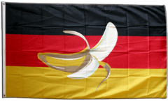Flagge Deutschland Bananenrepublik