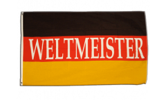 Flagge Deutschland mit Weltmeister