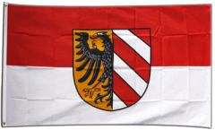 Flagge Deutschland Stadt Nürnberg