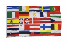 Flagge Europäische Union EU 25 Staaten