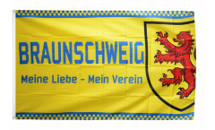 Flagge Fanflagge Braunschweig - Meine Liebe