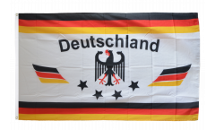 Flagge Fanflagge Deutschland 4 Sterne