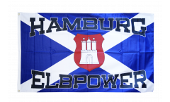 Flagge Fanflagge Hamburg Elbpower
