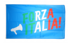 Flagge Fanflagge Italien Forza Italia