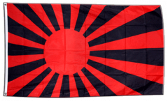 Flagge Fanflagge rot schwarz