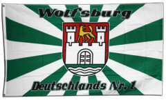 Flagge Fanflagge Wolfsburg