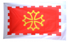 Flagge Frankreich Aude
