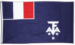 Flagge Frankreich Französische Süd- und Antarktisgebiete