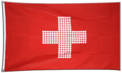Flagge Herzflagge Schweiz