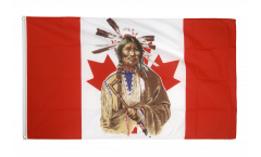 Flagge Kanada Indianer