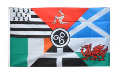 Flagge Keltische Nationen Pankeltisch