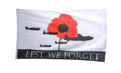 Flagge Lest we forget Airforce