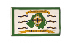 Flagge Nordirland Football Association weiß