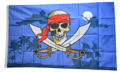 Flagge Pirat dunkle Nacht