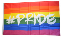 Flagge Regenbogen Hashtag Pride