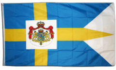 Flagge Schweden Royal