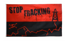 Flagge Stop Fracking