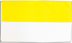 Flagge Streifen gelb-weiß