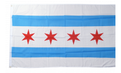 Flagge USA City of Chicago