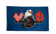 Flagge USA Highway Hero Biker