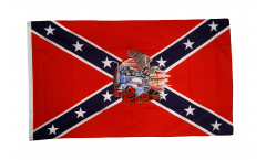 Flagge USA Südstaaten Born to be free