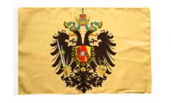 Flagge mit Hohlsaum Österreich-Ungarn 1815-1915