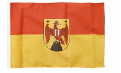 Flagge mit Hohlsaum Österreich Burgenland