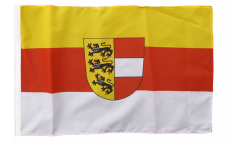 Flagge mit Hohlsaum Österreich Kärnten