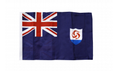 Flagge mit Hohlsaum Anguilla
