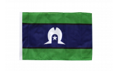 Flagge mit Hohlsaum Australien Torres Strait Islands
